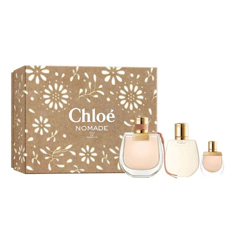 chloe geschenkset parfum bodylotion|chloe nomade body lotion.